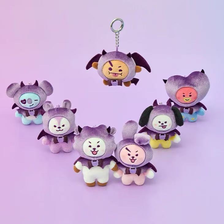 LLAVERO DE HALLOWEEN DE BT21