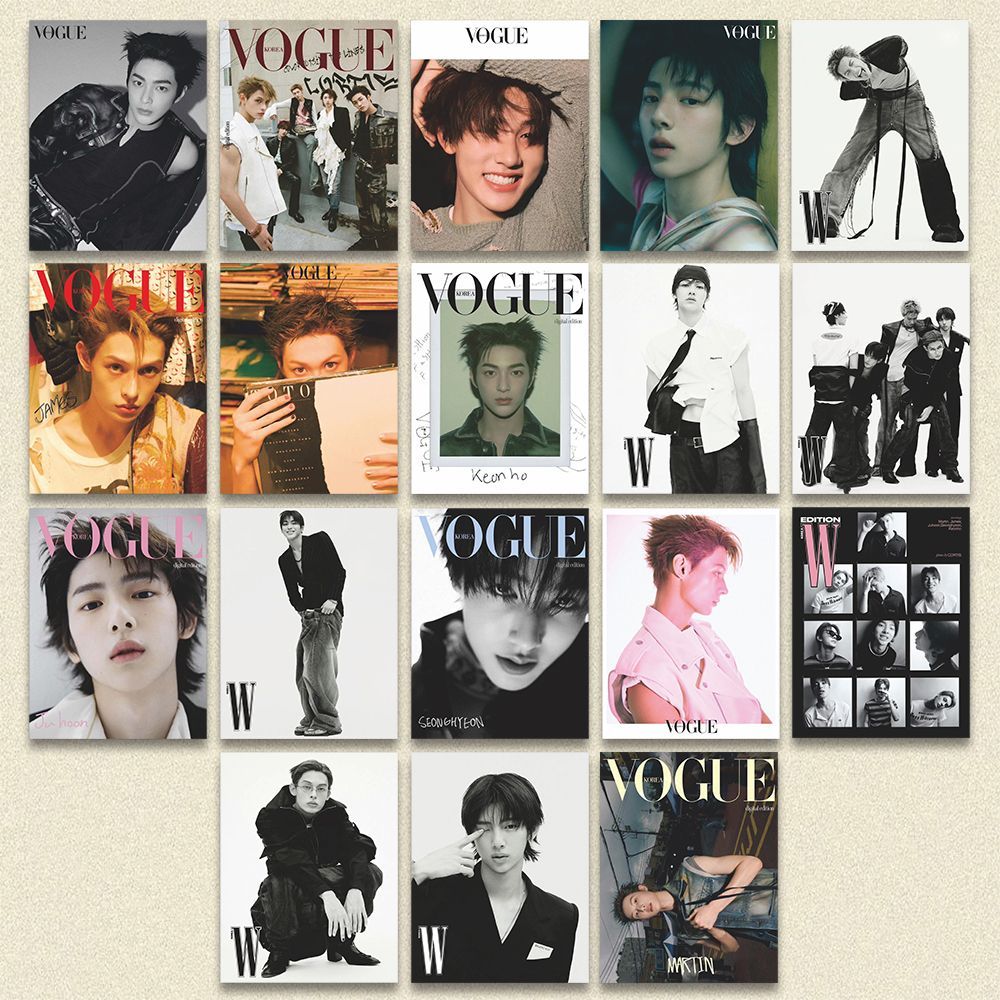 CORTIS POSTALES VOGUE 72 PZS