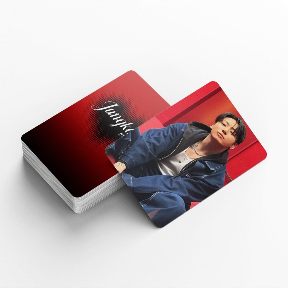 JUNGKOOK PHOTOCARDS 92 UDS (60 FOTOTARJETAS + 32 PEGATINAS)