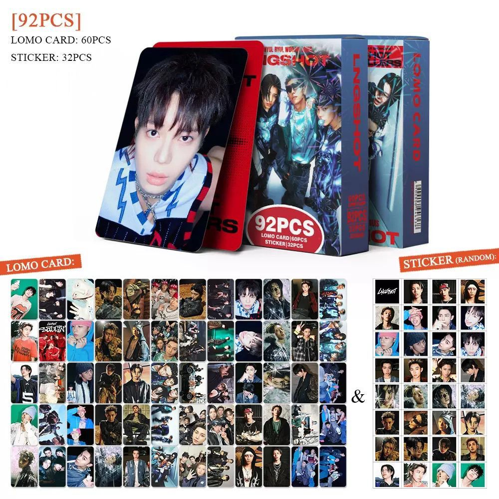 FOTOTARJETAS LNGSHOT 92PZ (60 FOTOTARJETAS + 32 PEGATINAS)
