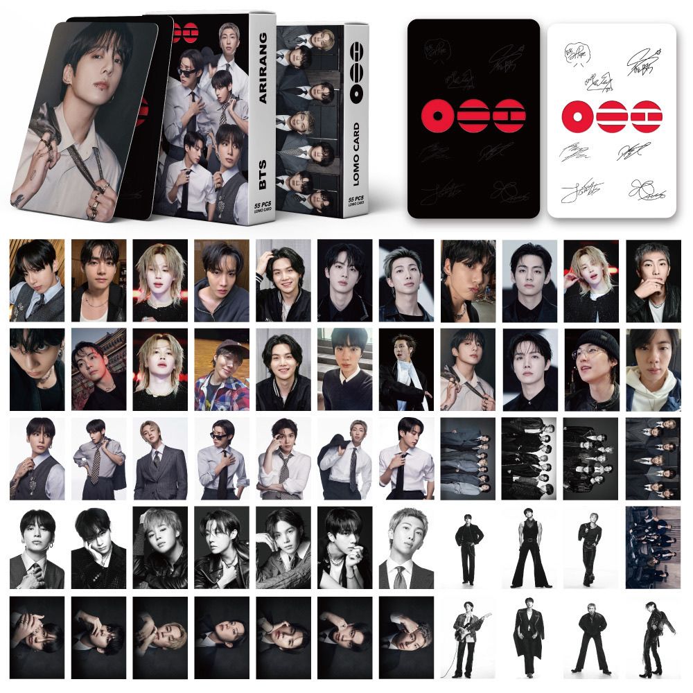 FOTOCARTAS BTS ARIRANG 55 PIEZAS