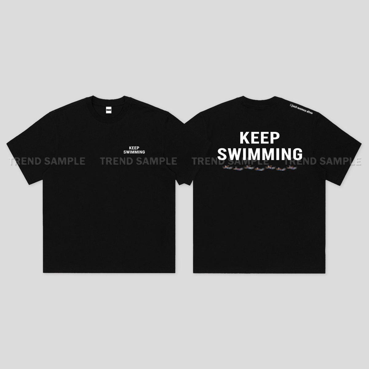 CAMISETAS BTS KEEP SWIMMING 100% ALGODÓN