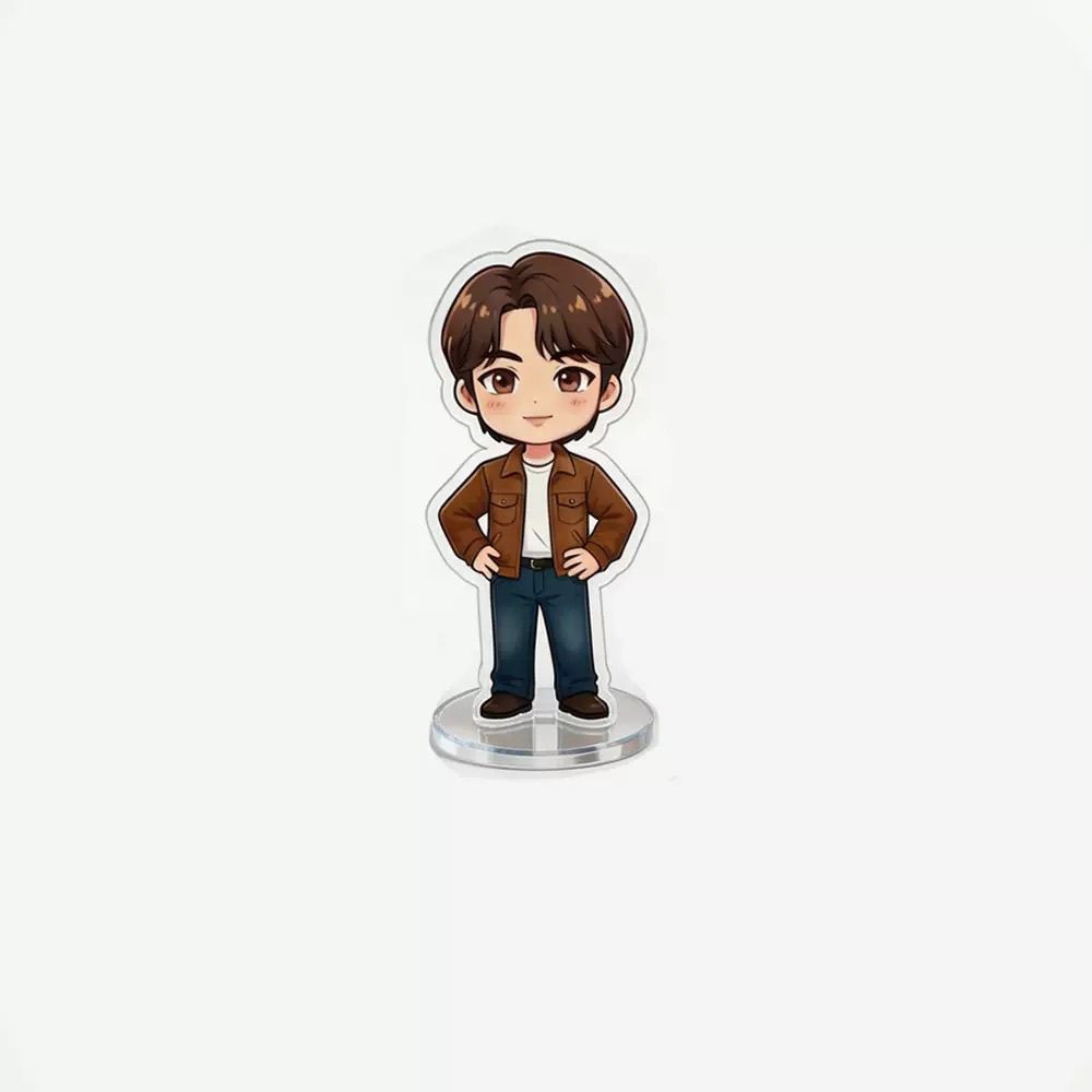 TÓTEM DECORATIVO MINI DE ACRÍLICO DE BTS