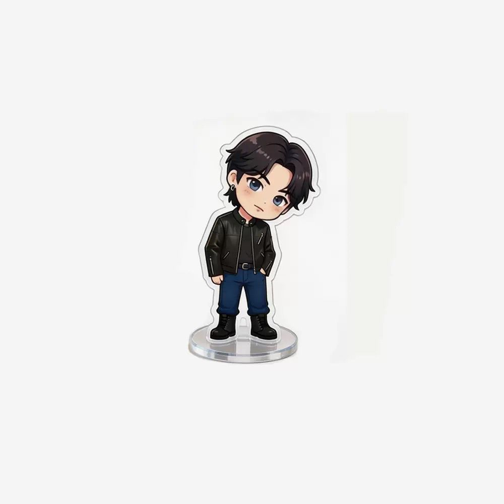 TÓTEM DECORATIVO MINI DE ACRÍLICO DE BTS