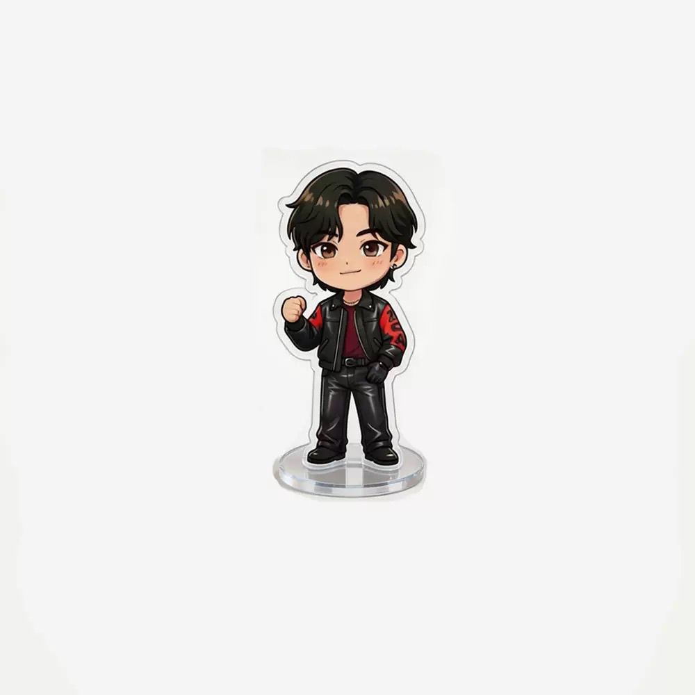TÓTEM DECORATIVO MINI DE ACRÍLICO DE BTS