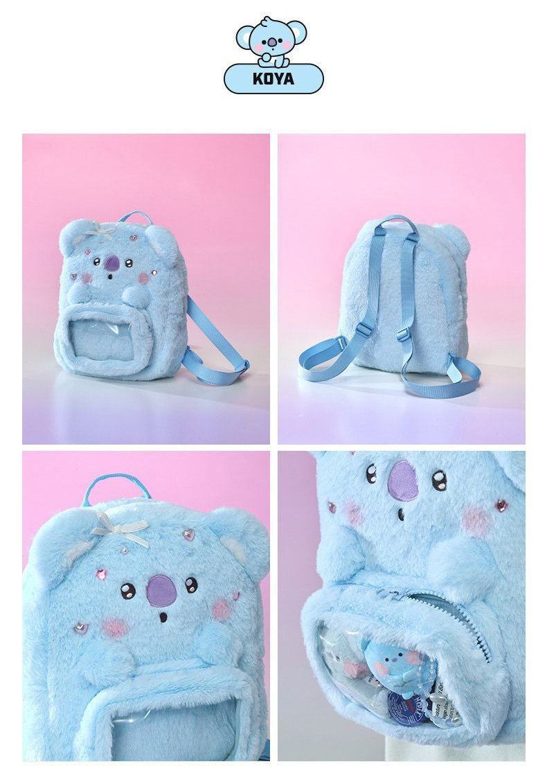 MINI MOCHILAS BT21 BTS (Todos los personajes)
