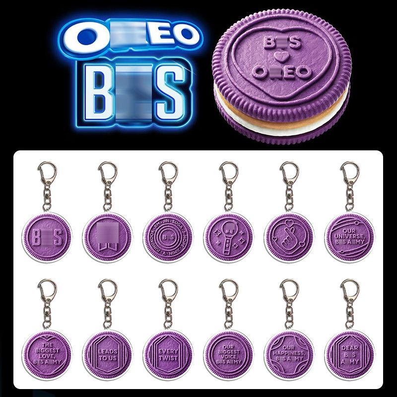 Llaveros BTSxOREO