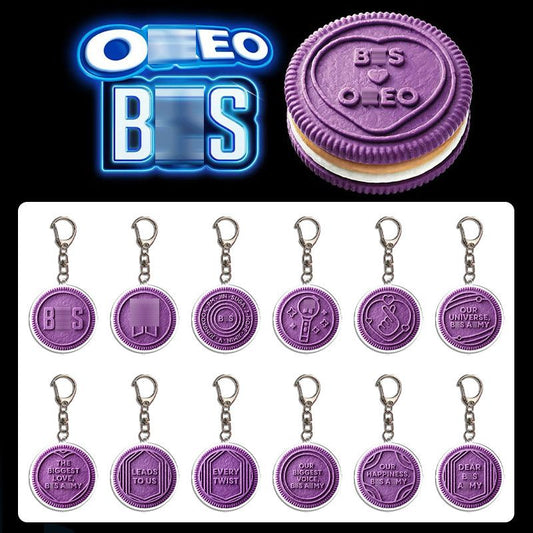 Llaveros BTSxOREO