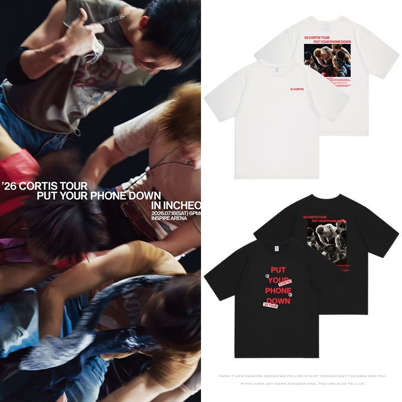 CORTIS T SHIRT TOUR 2026 100% COTTON