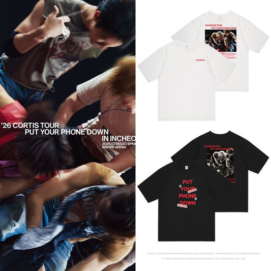 CORTIS T SHIRT TOUR 2026 100% COTTON