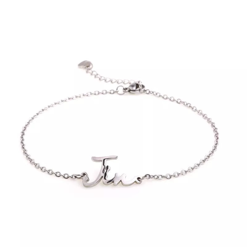 PULSERA BTS ACERO INOXIDABLE