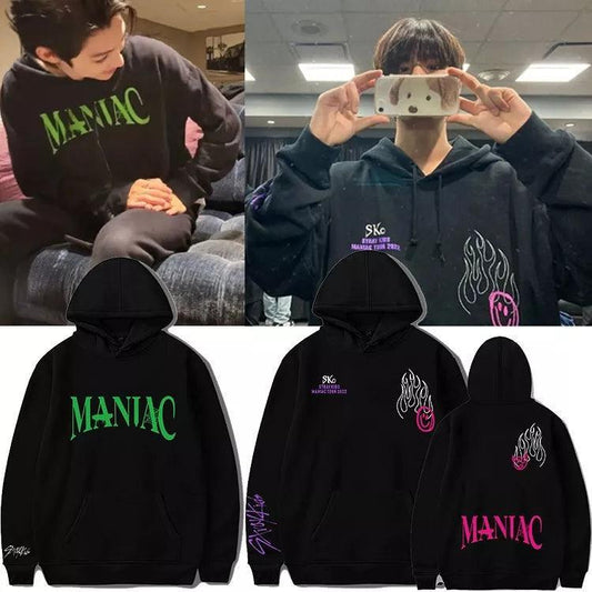 SUDADERAS STRAY KIDS MANIAC (varios colores)