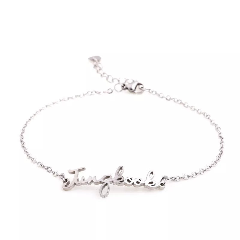 PULSERA BTS ACERO INOXIDABLE