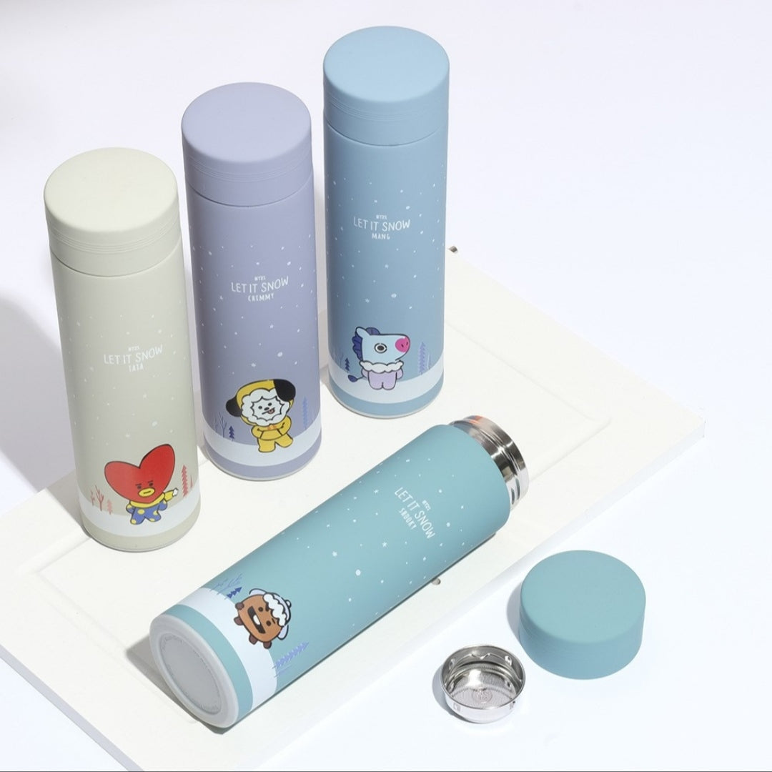 TERMO DE ACERO INOXIDABLE BT21 500 ML