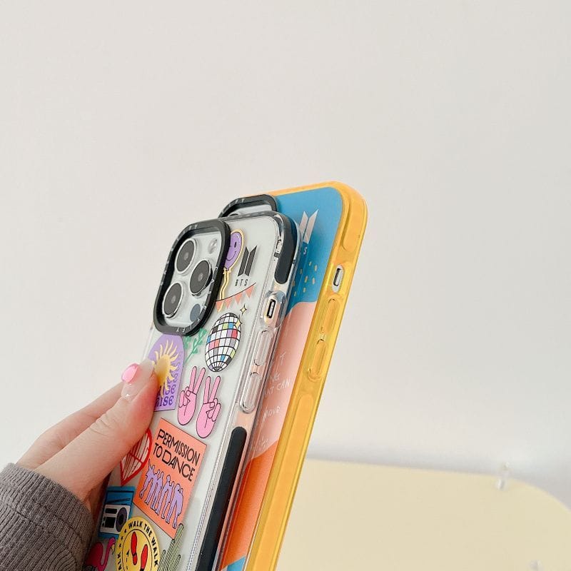 FUNDAS PARA CELULAR BTS PERMISSION TO DANCE - ¡IPHONE VARIOS MODELOS!