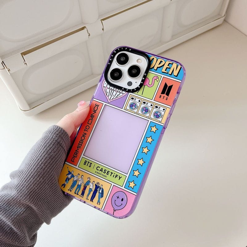 FUNDAS PARA CELULAR BTS PERMISSION TO DANCE - ¡IPHONE VARIOS MODELOS!