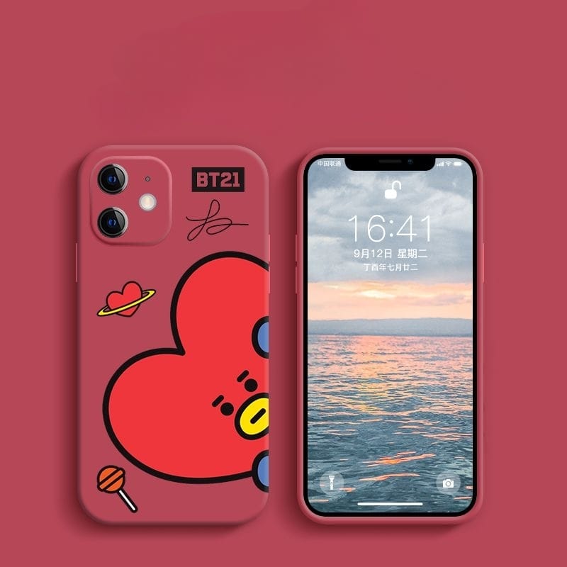 ¡FUNDAS PARA CELULARES BT21 BTS, TODOS LOS PERSONAJES - IPHONE, VARIOS MODELOS!