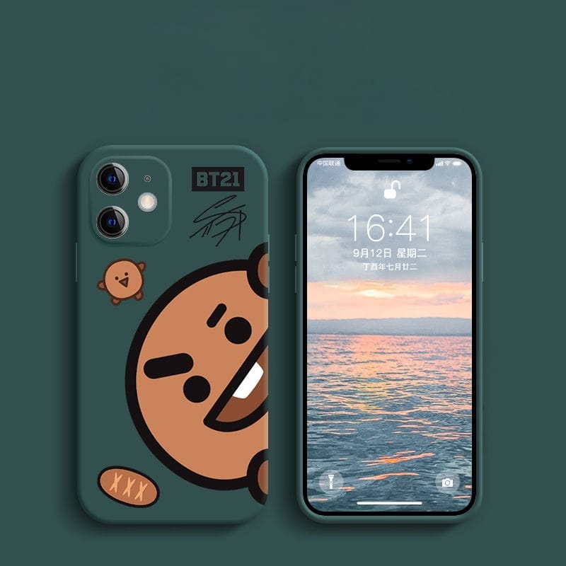 ¡FUNDAS PARA CELULARES BT21 BTS, TODOS LOS PERSONAJES - IPHONE, VARIOS MODELOS!