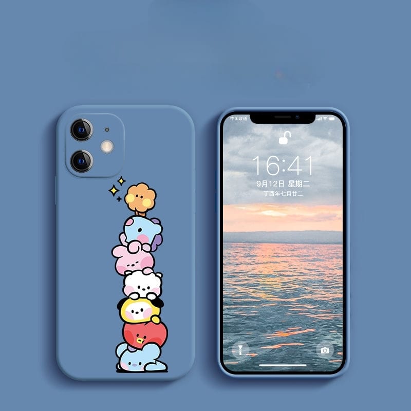 FUNDAS DE CELULAR BT21 BTS - ¡IPHONE VARIOS MODELOS!