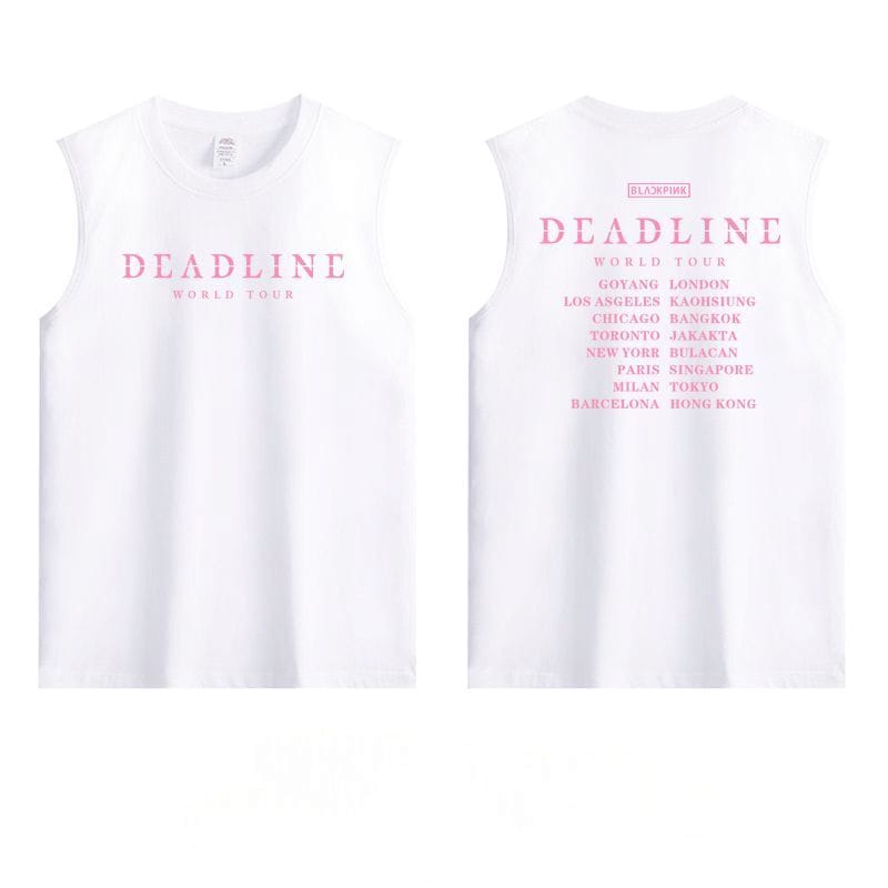 CAMISETAS BLACKPINK DEADLINE 100% ALGODÓN