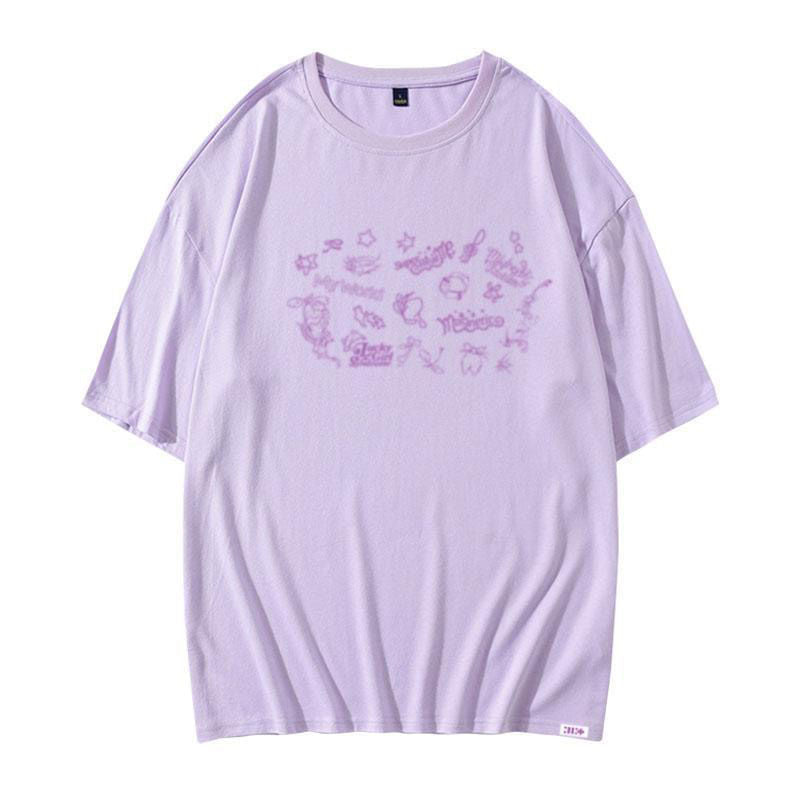 ILLIT SUPER REAL ME T SHIRT 100% COTTON