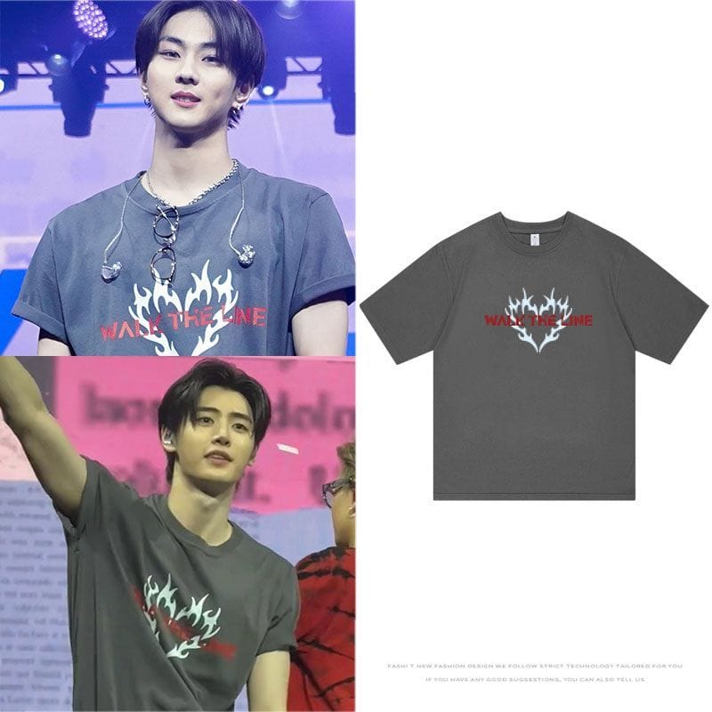 CAMISETA ENHYPEN 2025 WALK THE LINE 100% ALGODÓN