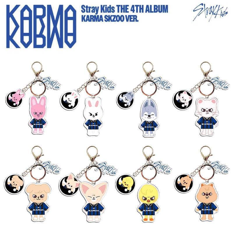 STRAY KIDS KARMA LLAVERO SKZOO