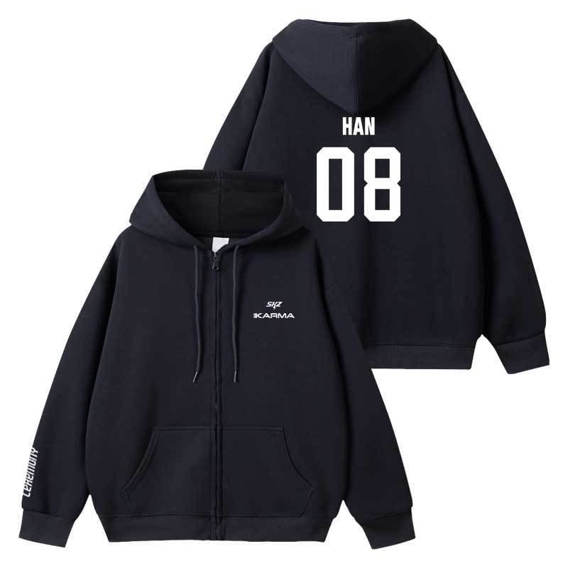 SUDADERA CON CAPUCHA KARMA DE STRAY KIDS