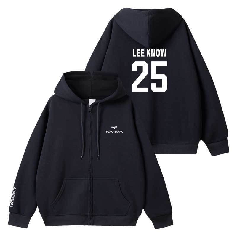 SUDADERA CON CAPUCHA KARMA DE STRAY KIDS