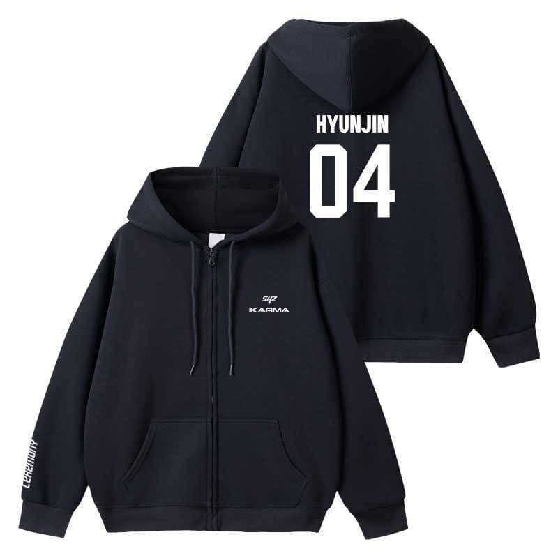 SUDADERA CON CAPUCHA KARMA DE STRAY KIDS