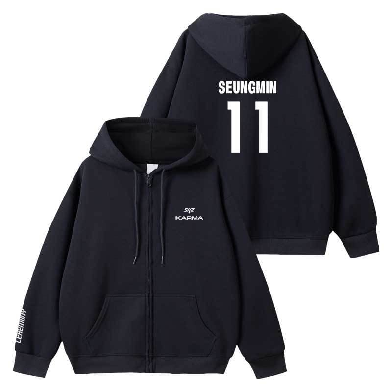 SUDADERA CON CAPUCHA KARMA DE STRAY KIDS