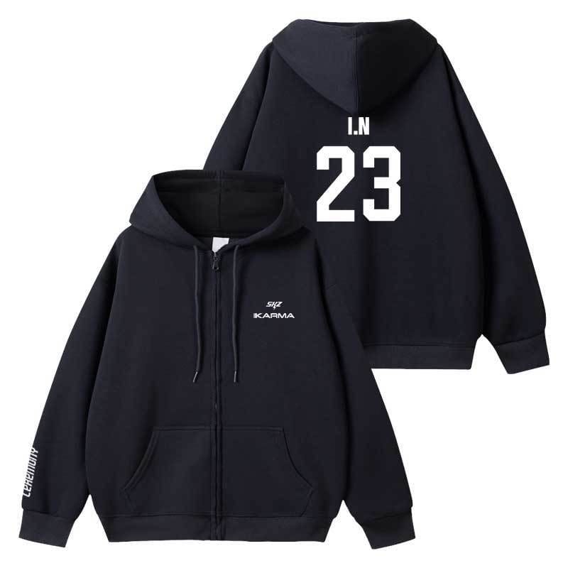 SUDADERA CON CAPUCHA KARMA DE STRAY KIDS