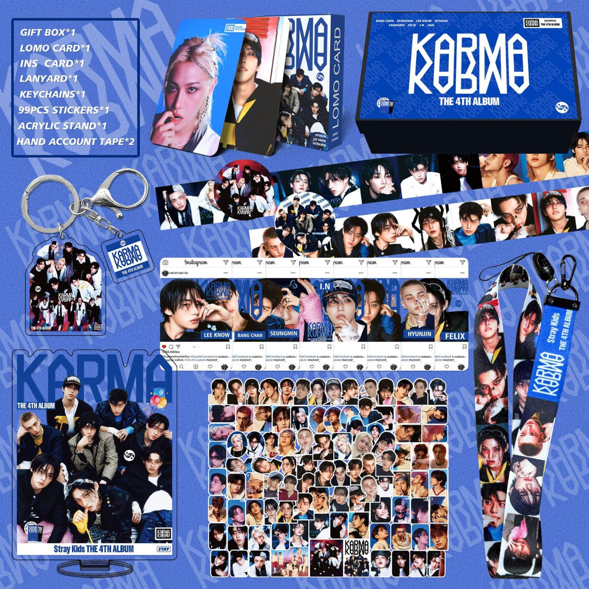 STRAY KIDS KARMA CAJA DE REGALO