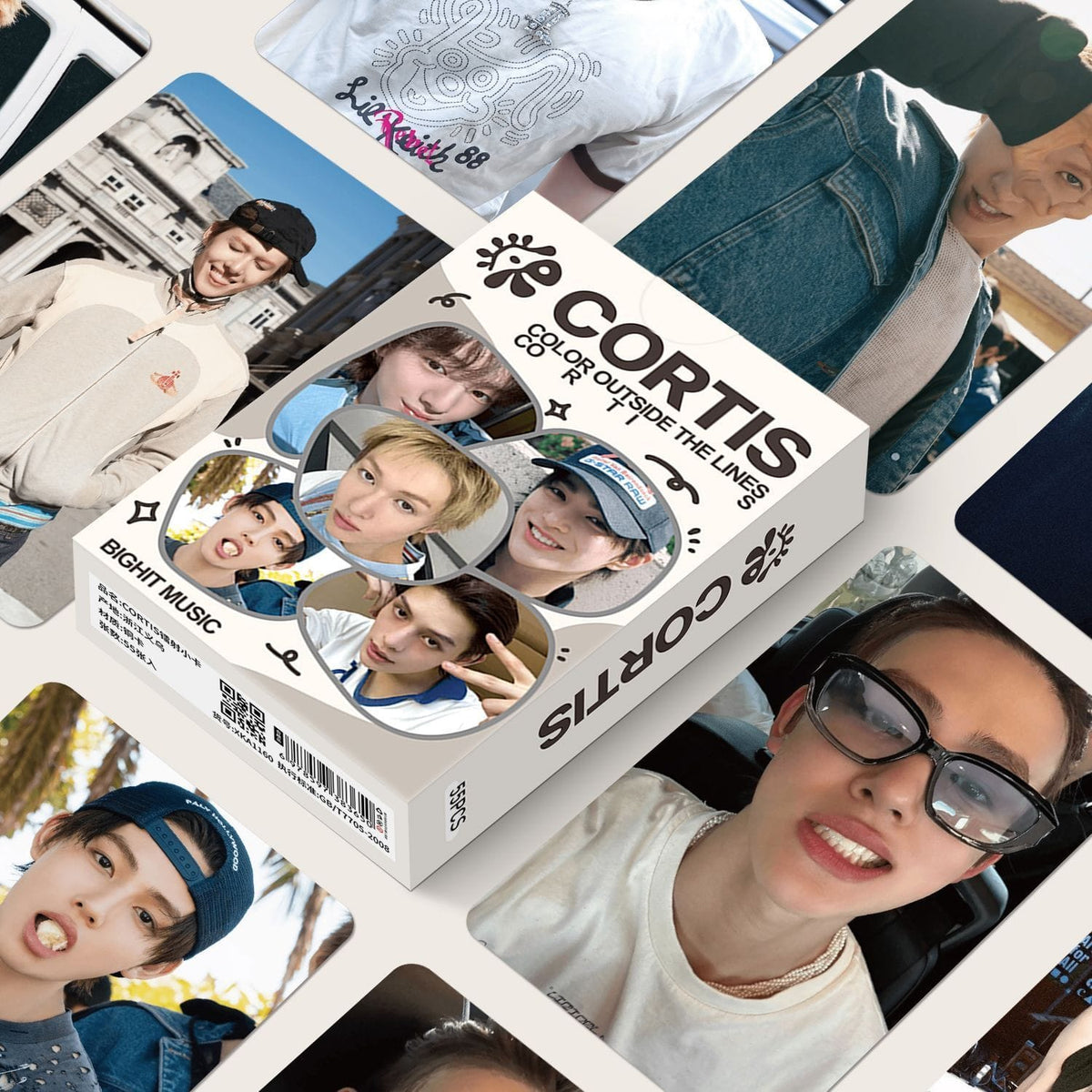 CORTIS PHOTOCARDS 55 UNIDADES