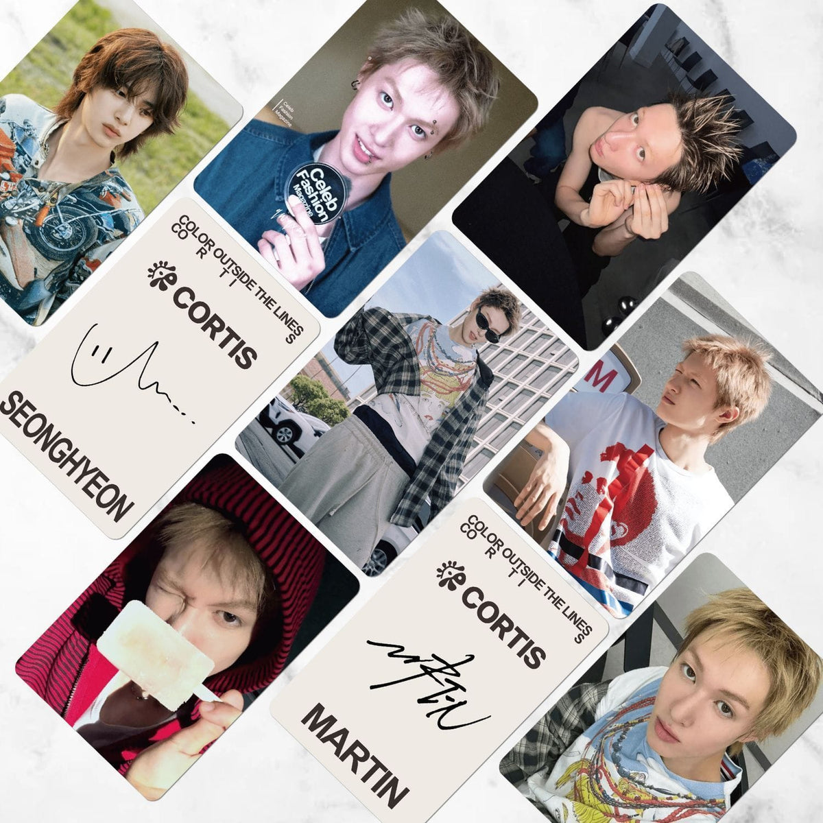 CORTIS PHOTOCARDS 55 UNIDADES