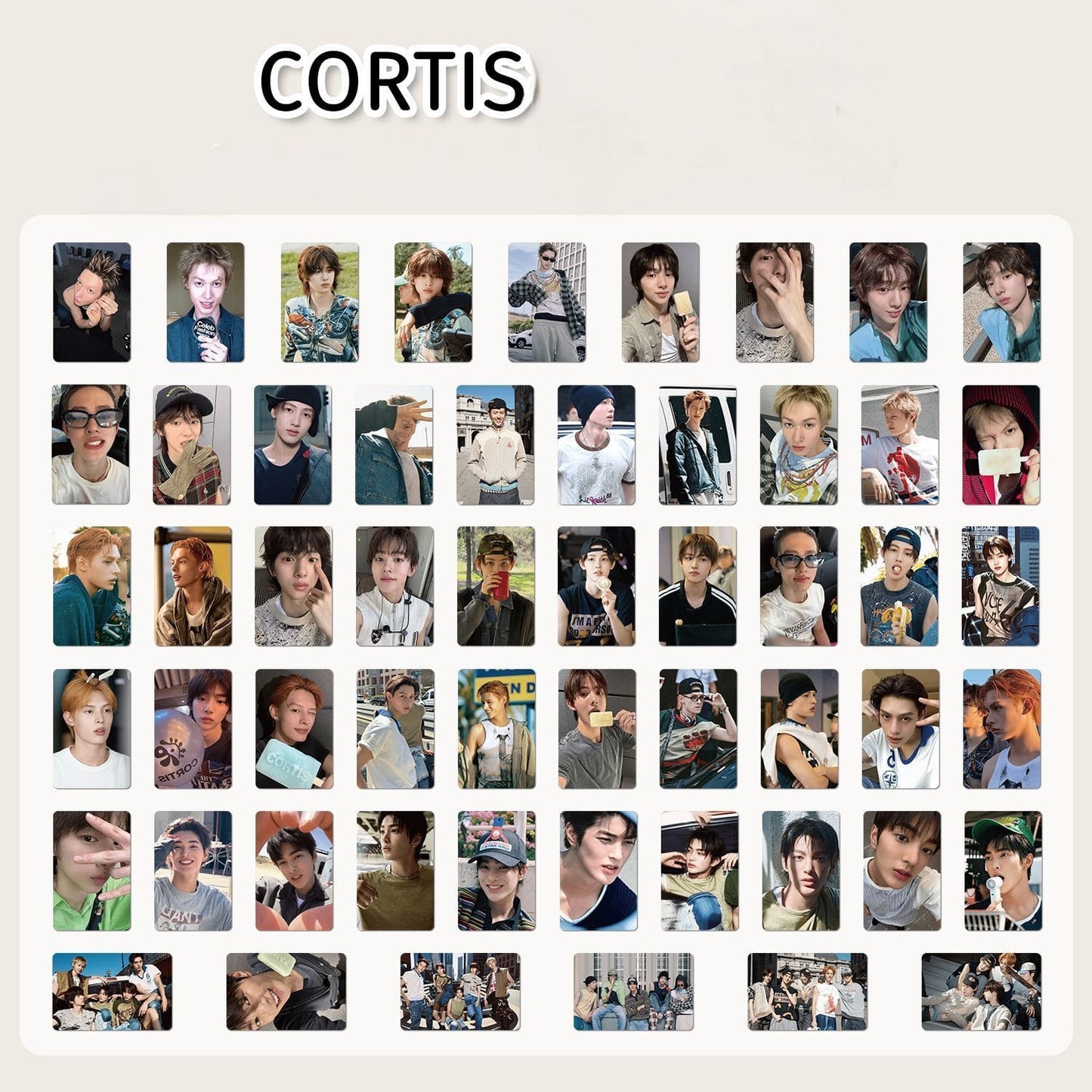 CORTIS PHOTOCARDS 55 UNIDADES