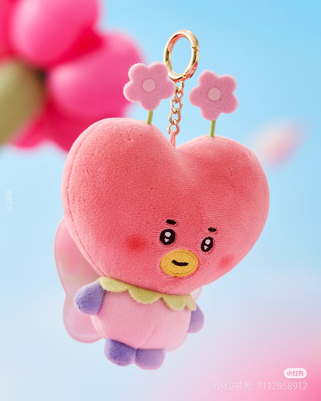 LLAVERO CUENTO DE HADAS BT21