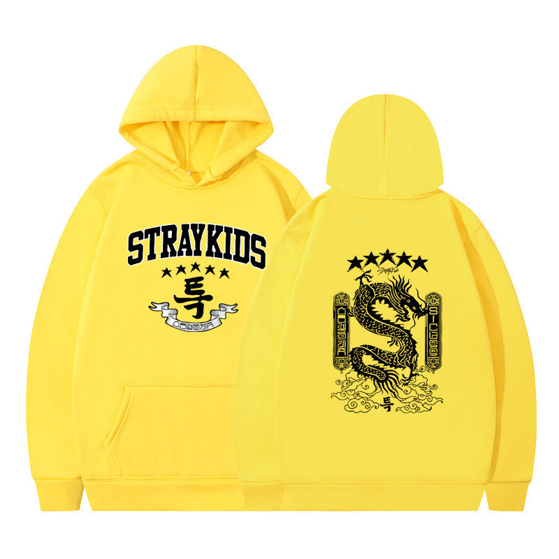 SUDADERA CON CAPUCHA STRAY KIDS 5-STAR - ¡VARIOS COLORES!✨