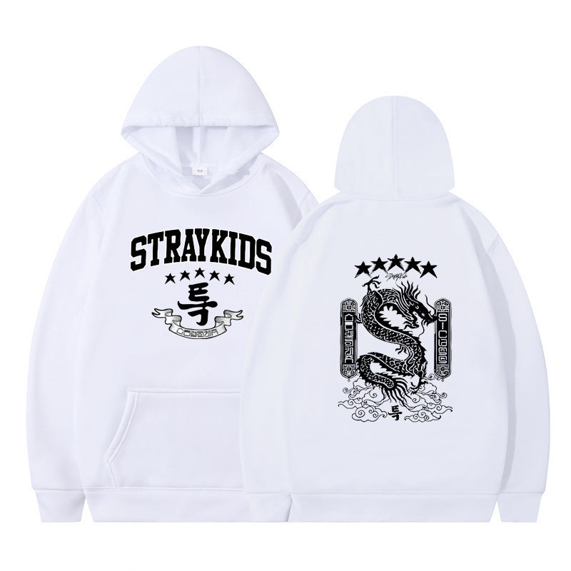 SUDADERA CON CAPUCHA STRAY KIDS 5-STAR - ¡VARIOS COLORES!✨