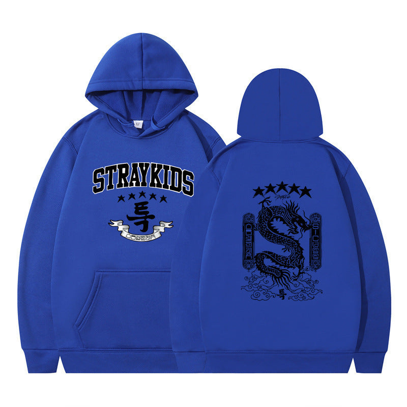 SUDADERA CON CAPUCHA STRAY KIDS 5-STAR - ¡VARIOS COLORES!✨
