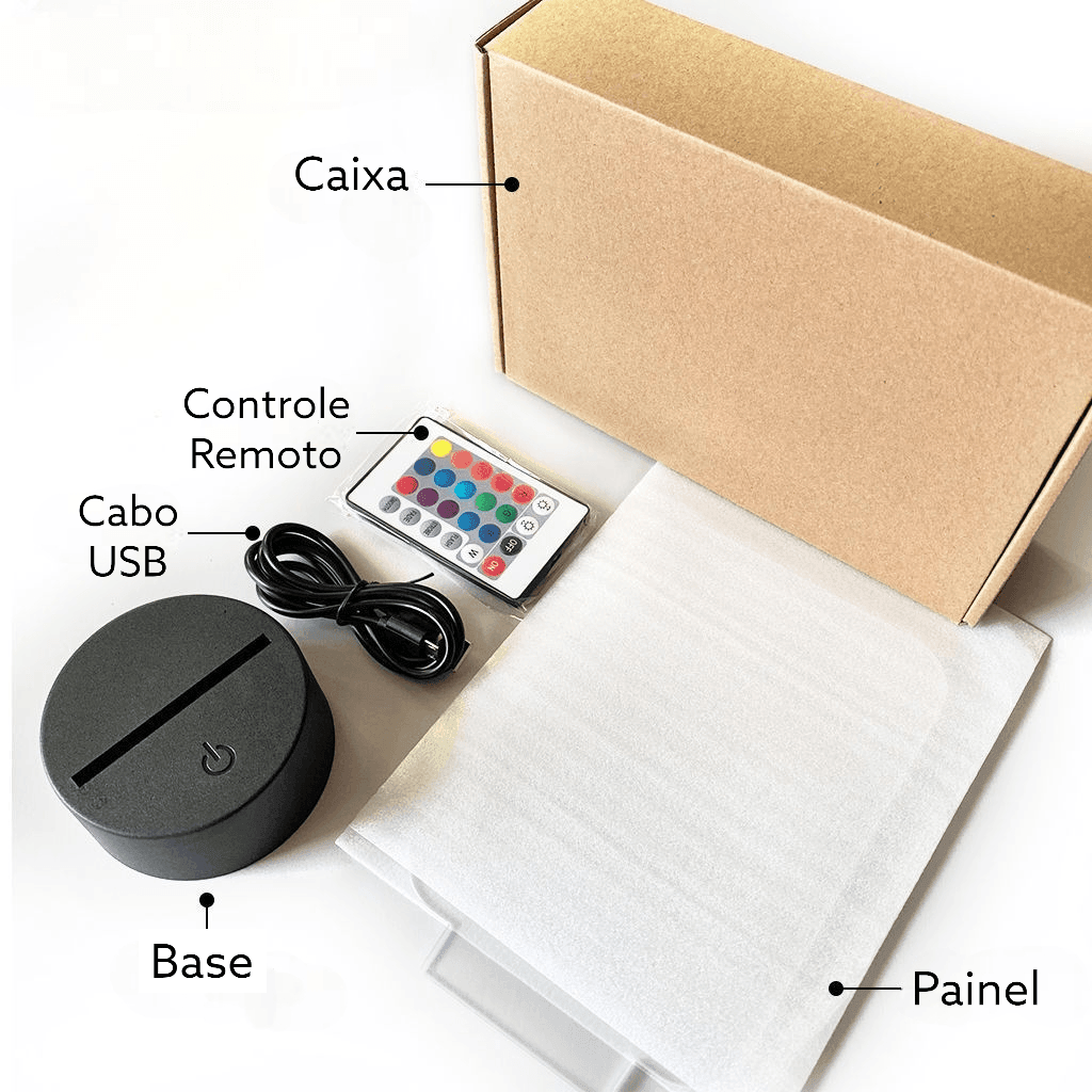 BTS LÁMPARA LED CAMBIA DE COLOR (16 COLORES) CON CONTROL REMOTO
