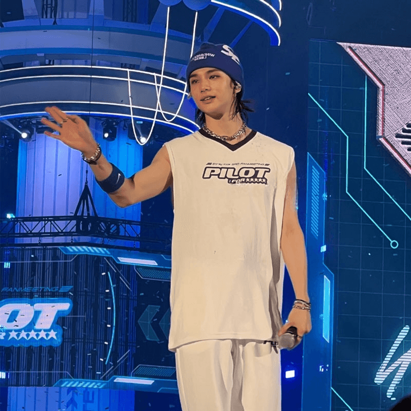 CAMISETA PILOTO STRAY KIDS 100% ALGODÓN