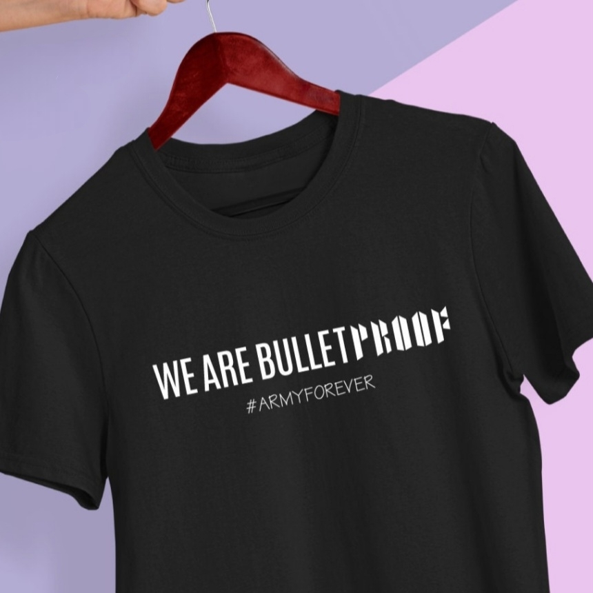 CAMISETA BTS PROOF 100% ALGODÓN 