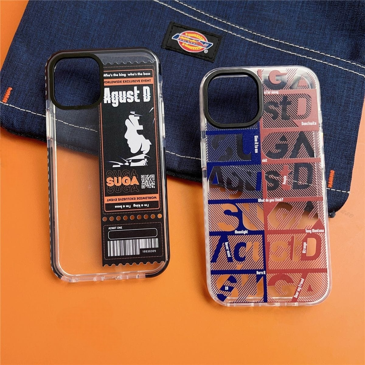 FUNDA DE MÓVIL SUGA AGUST D - ¡IPHONE VARIOS MODELOS!