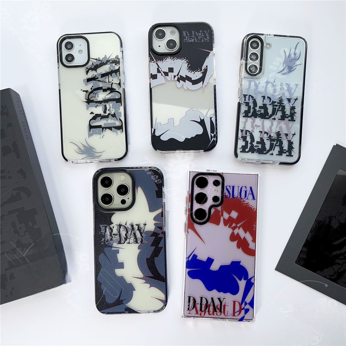 ¡FUNDA PARA CELULAR SUGA AGUST D - VARIOS MODELOS DE IPHONE!
