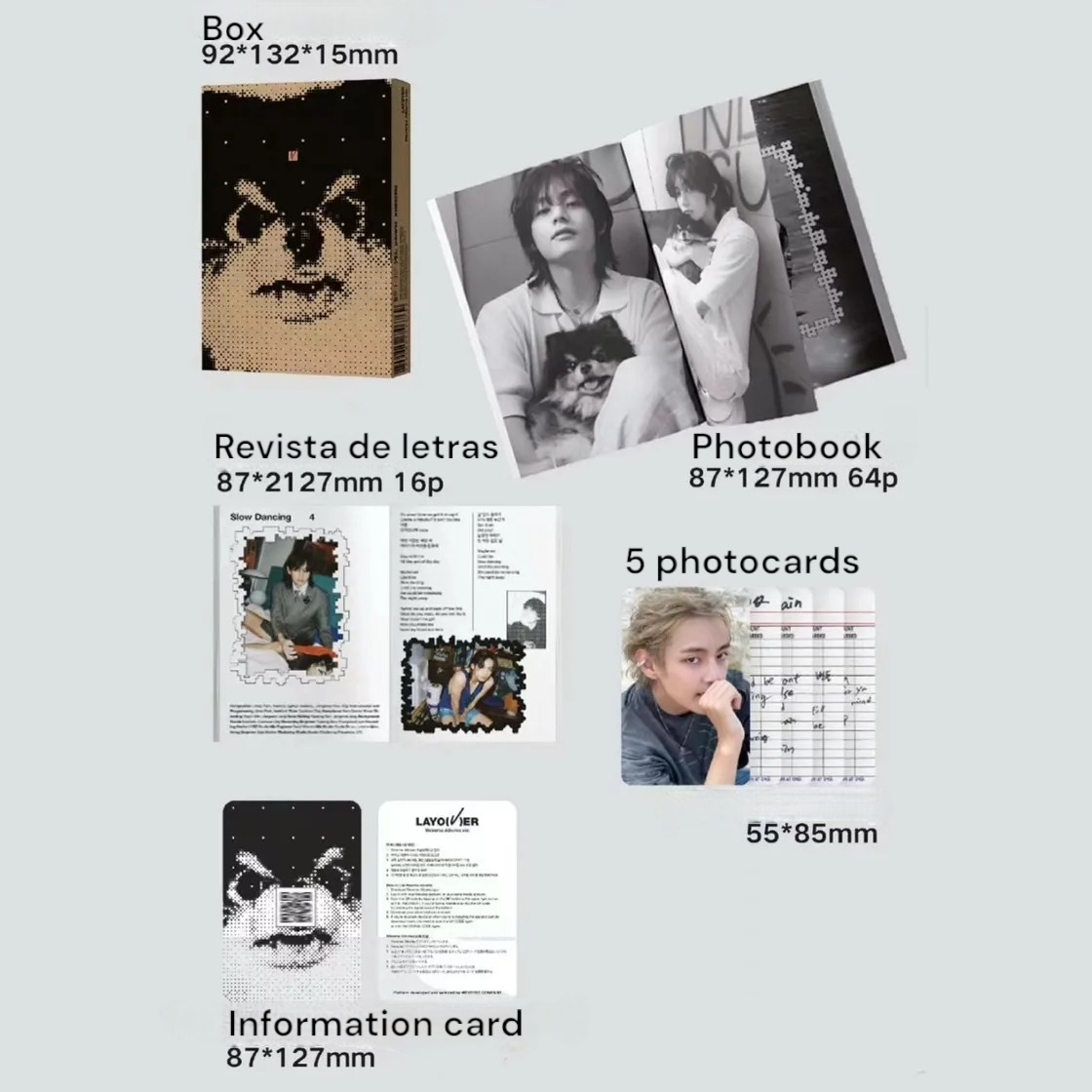 FOTOLIBRO V LAYO(V)ER KIT (FOTOLIBRO + OTROS ARTÍCULOS)