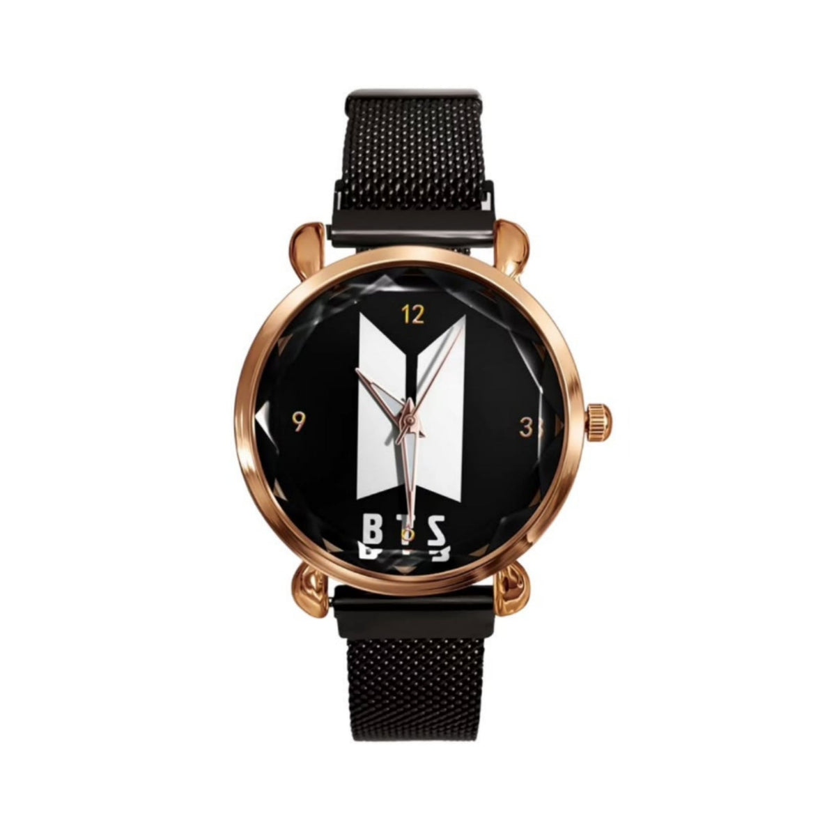BTS ARMY WATCHES WITH STAINLESS STEEL STRAP - 3 COLOR OPTIONS!✨