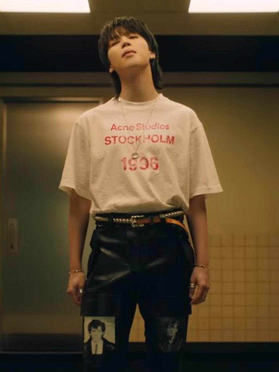 CAMISETA JIMIN FACE LIKE CRAZY 100% ALGODÓN