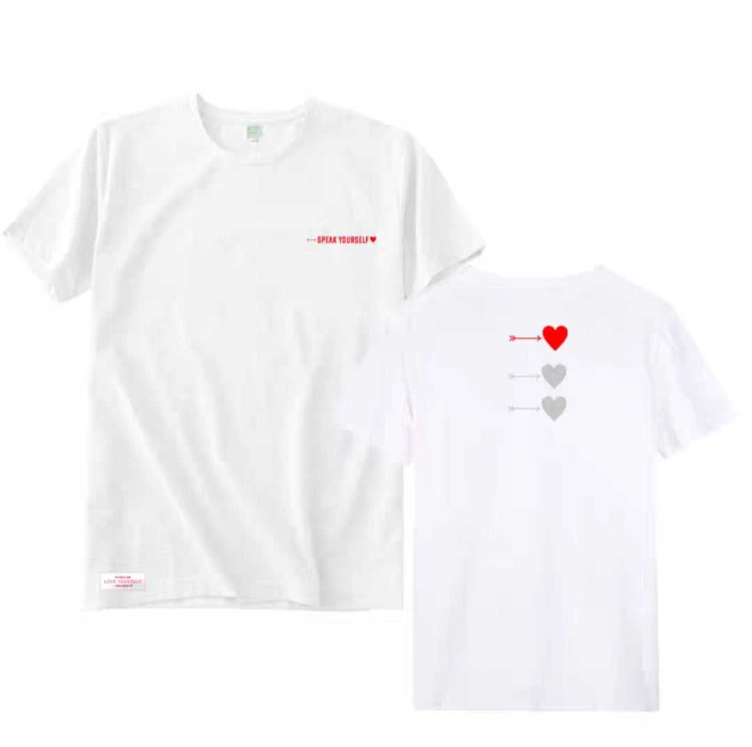 CAMISETAS BTS WORLD TOUR L.Y SPEAK YOURSELF 100% ALGODÓN