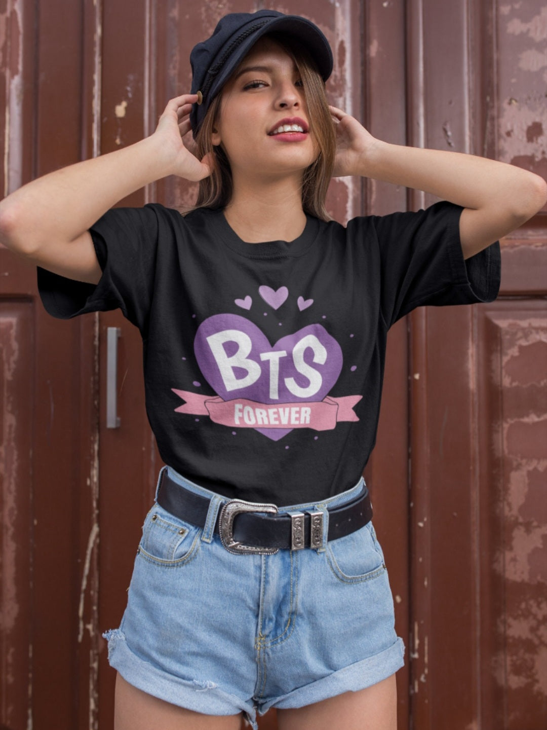 CAMISETA BTS 100% ALGODÓN 